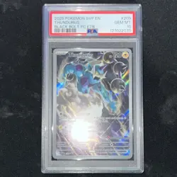 Thundurus SVP 209 Pokemon Center Stamped Promo PSA 10 - Image 2