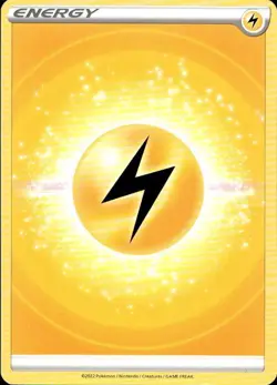 Nintendo Pokemon SWSH09: Brilliant Stars Lightning Energy (2022 Unnumbered) - Image 1