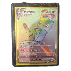 2021 Pokemon Fusion Strike 268/264 Mew VMAX Secret Rainbow Rare Near Mint OC - Image 3