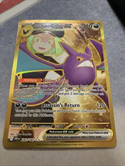 Team Rocket's Crobat ex 242/182 Hyper Rare SV10: Destined Rivals Pokemon TCG NM - Image 2