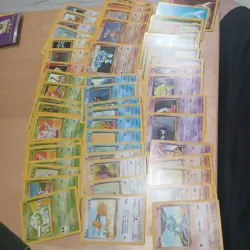 Pokemon TCG Base Set 2 card lot - 57 cards. 1999 Vintage Pokemon. Good Condition - Image 2