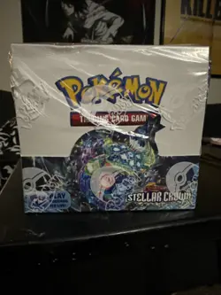 Pokemon TCG Stellar Crown Booster Box Factory Sealed - Image 1