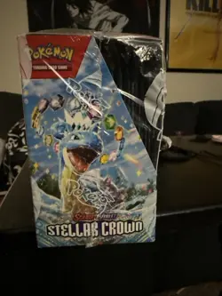 Pokemon TCG Stellar Crown Booster Box Factory Sealed - Image 2
