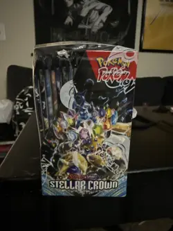 Pokemon TCG Stellar Crown Booster Box Factory Sealed - Image 4