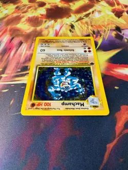 Machamp 8/102 LP Holo Rare Base Set 1999 Pokemon TCG - Image 3