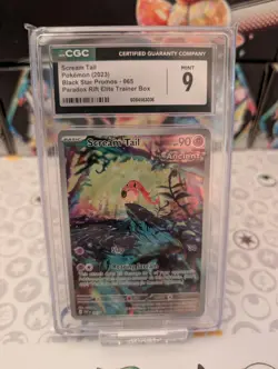 Pokemon Scream Tail SVP 065 CGC Mint 9 Black Star Promo Paradox Rift ETB - Image 2