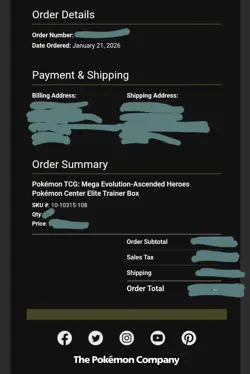 Ascended Heroes Pokemon Center Elite Trainer Box (ETB) - PRESALE CONFIRMED - Image 4