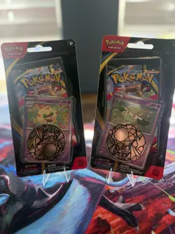 Pokemon PHANTASMAL FLAMES Blister [2 Pack Set] - Promo's Whimsicott & Cottonee - Image 1