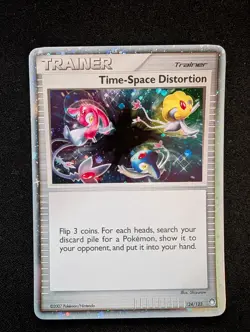 Pokemon TCG Time-Space Distortion 124/123 Mysterious Treasures Holo - Image 2