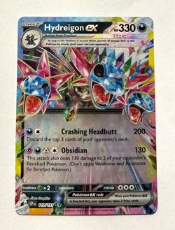 Pokemon Surging Sparks - HYDREIGON EX - DOUBLE RARE - 119/191 - NM - Image 1