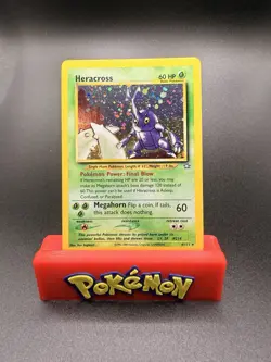Pokemon TCG: 2000 Neo Genesis Heracross 6/111 Holo Rare NM - Double Holo - Image 1