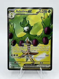 Pokemon TCG Arboliva EX Destined Rivals #207/182 Ultra Rare NM Condition - Image 1