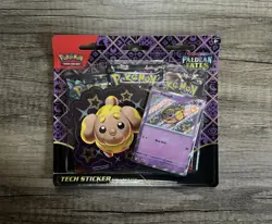 Pokemon TCG Paldean Fates Tech Sticker Collection LOT: Fidough/Greavard/Maschiff - Image 4