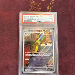 Pokemon Gumshoos #153 Illustration Rare Mega Evolution 2025 PSA 9 Mint - Image 1