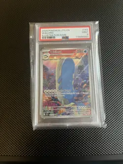 2025 Pokemon Journey Together Wailord IR PSA 9 English 162/159 - Image 1