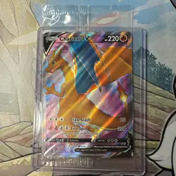 Pokemon TCG Charizard V Sealed SWSH050 Champions Path ETB Promo Card NM - Image 1