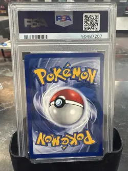 Pokemon TCG Trainer Pokemon Trader Base Set 1st Edition Shadowless PSA 9 Mint - Image 2