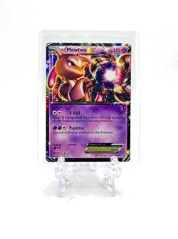 MEWTWO EX 2012 Pokemon Promo #BW45 BLACK & WHITE BLACK STAR PROMO HOLO NEAR MINT - Image 2