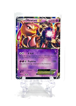 MEWTWO EX 2012 Pokemon Promo #BW45 BLACK & WHITE BLACK STAR PROMO HOLO NEAR MINT - Image 3