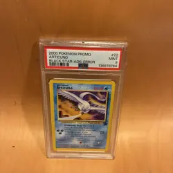 2000 Pokemon Sequential PSA 9 AOKI Error Zapdos Moltres Articuno Black Star Prm - Image 3