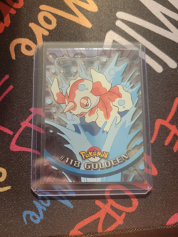 Topps Pokemon card #118 Goldeen Blue logo 1st print TV Series 3 - Image 2