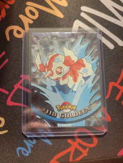 Topps Pokemon card #118 Goldeen Blue logo 1st print TV Series 3 - Image 3