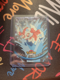 Topps Pokemon card #118 Goldeen Blue logo 1st print TV Series 3 - Image 4