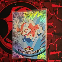 Pokemon Topps #118 Goldeen Foil - Blue Logo Series 3 - Pokemon Silver Holo Card - Image 1