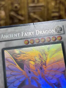 Yugioh Ancient Fairy Dragon (Ghost Rare) ANPR-EN040 Ancient Prophecy 2009 - Image 4