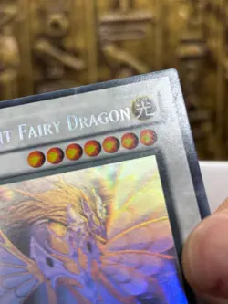 Yugioh Ancient Fairy Dragon (Ghost Rare) ANPR-EN040 Ancient Prophecy 2009 - Image 5