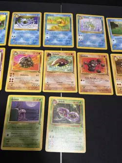 20 Vintage Pokemon Card Lot (Qty) | WOTC 1999–2004 | Fossil | LP - Image 3