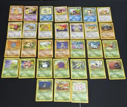 31 Vintage Pokemon Card Lot (Qty) | WOTC 1999–2004 | Jungle | LP - Image 1