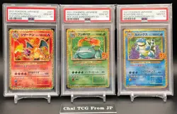PSA10 Pokemon Card 25th Anniversary Charizard Blastoise Venusaur 001 002 003/025 - Image 1