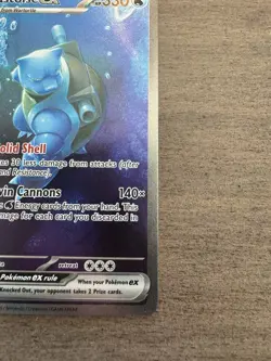 Blastoise ex 200/165 Sv: Scarlet & Violet 151 Holo, Pokemon TCG Card - Image 5