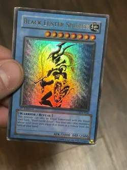 Yugioh Black Luster Soldier SYE-024 Ultra Rare 1st Edition MP - Image 1