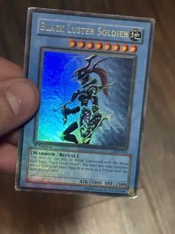 Yugioh Black Luster Soldier SYE-024 Ultra Rare 1st Edition MP - Image 2