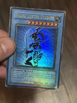 Yugioh Black Luster Soldier SYE-024 Ultra Rare 1st Edition MP - Image 3