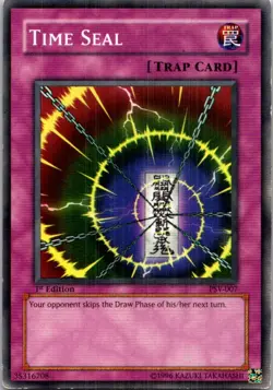 Time Seal #PSV-007 Yugioh 1st Edition Lightly played - Image 1