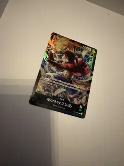 One Piece Card Monkey.D.Luffy ST14-001 Starter Deck: 3D2Y Leader English - Image 2