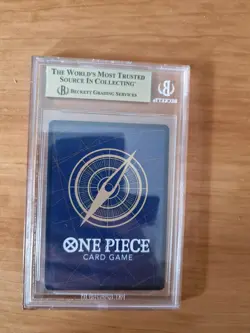 One Piece Karte Nami (OP11-054) (V.2) ALT ART SR EN BGS 9.5 Mint - Image 2