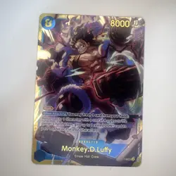 OP11-118 SEC Monkey.D.Luffy One Piece TCG English - Image 1