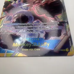 OP11-118 SEC Monkey.D.Luffy One Piece TCG English - Image 3