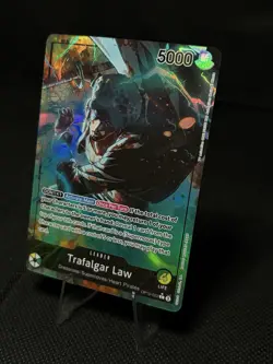 Trafalgar Law Leader Parallel OP10-022 One Piece OP10 Royal Blood Alt English - Image 1