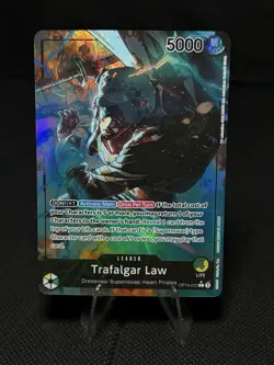 Trafalgar Law Leader Parallel OP10-022 One Piece OP10 Royal Blood Alt English - Image 2