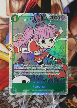 Perona OP12-034 Legacy of the Master Foil SR One Piece TCG ENGLISH - Image 1