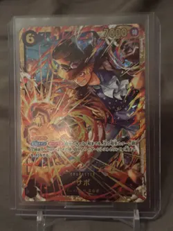 Sabo OP13-120 SEC Carrying on His Will ONE PIECE Card Game Japanese NM - Image 1