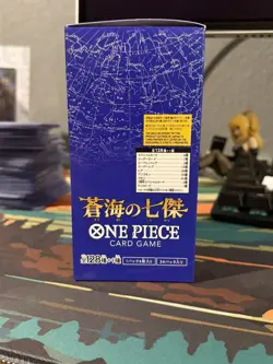 One Piece Japanese OP-14 Booster Box Sealed The Azure Sea's Seven US - Image 3