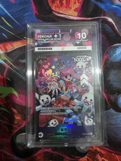 ACE 10 2024 One Piece Perona OP06-093 SR Flagship Battle Promo Championship Top8 - Image 1
