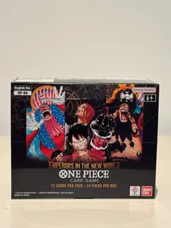 One Piece Card Game OP09 Booster Box English | NEW | UNSEALED !! - Image 1