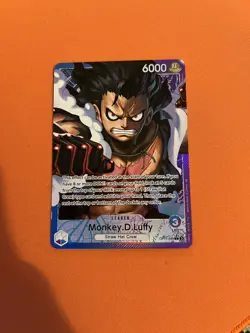 Monkey D. Luffy Alt Art Leader OP11-040 A Fist of Divine Speed - Image 1